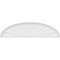 Ekena Millwork Elliptical Sunburst Architectural Grade PVC Pediment, 74"W x 19-1/2"H x 2"P PEDPS074X195ELL01 - alternate 3